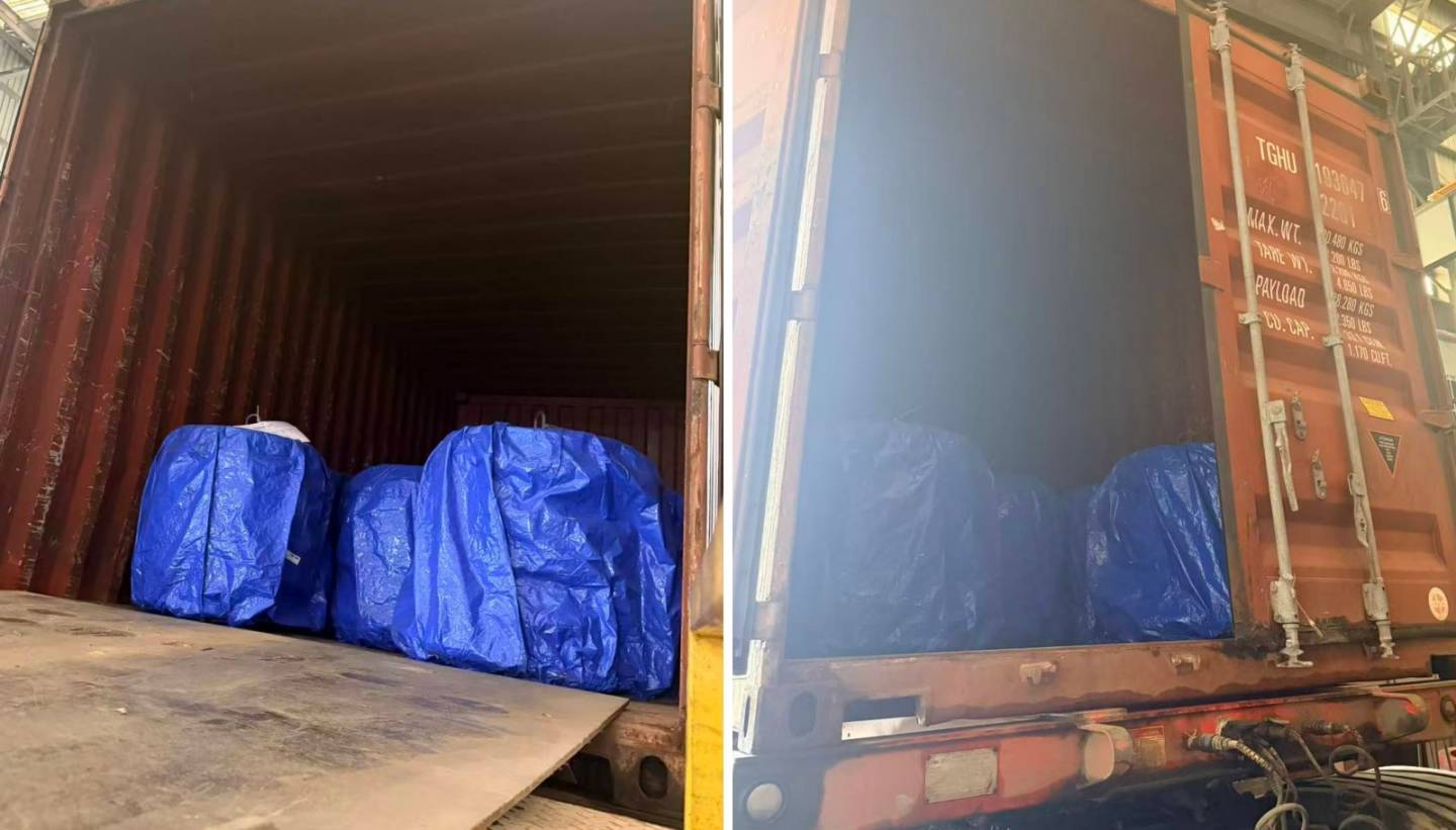 100 MTJ650B Demiryolu Tekerleği Danimarka'ya Sevk Edildi